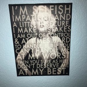 Marilyn Monroe wall art